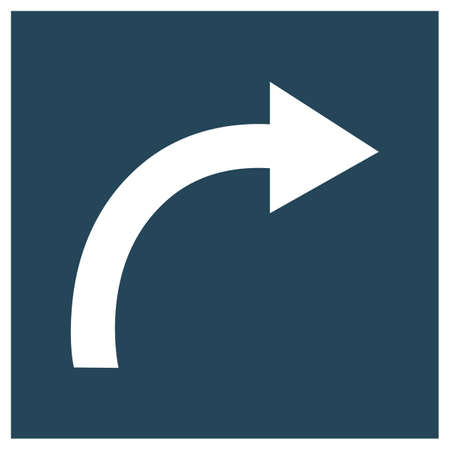 curved arrow towards right
