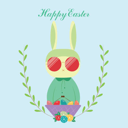 happy easter card