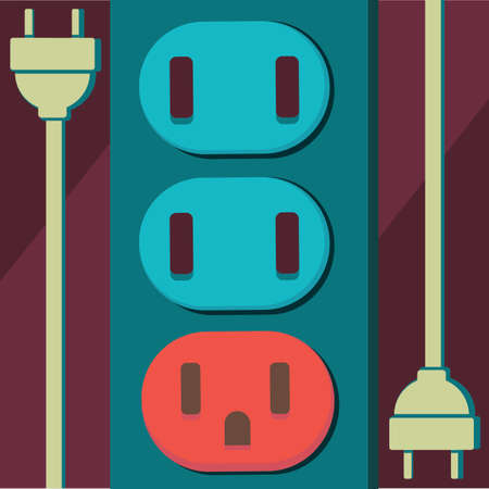 extension chord and wire plug