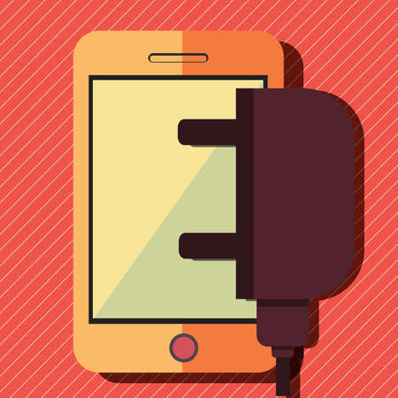 smart phone with charger