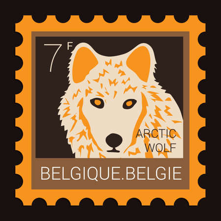 belgium postal stamp