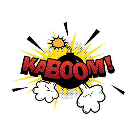 comic effect kaboom