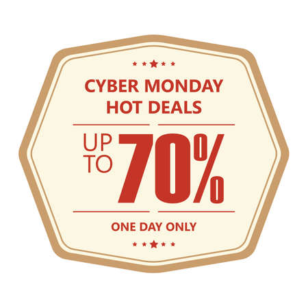 cyber monday sale sticker