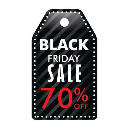 black friday sale tag