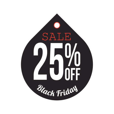 black friday sale tag