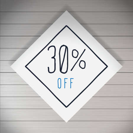 30 percent off sale design