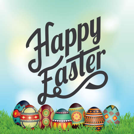 happy easter card