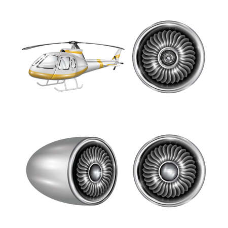 helicopter and ducted fan