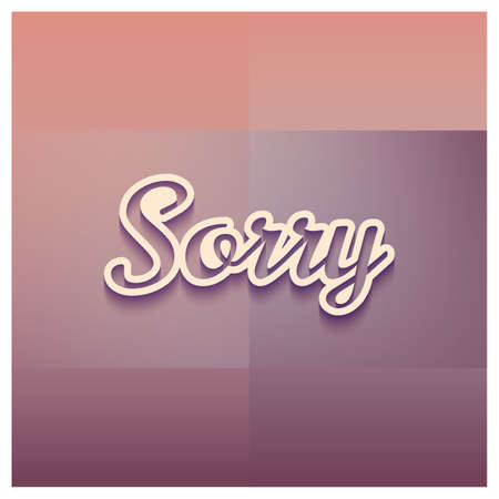 sorry greeting