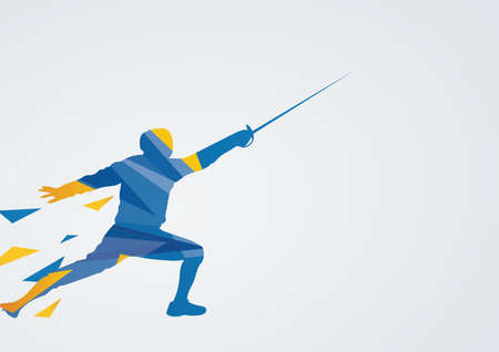 fencing in action