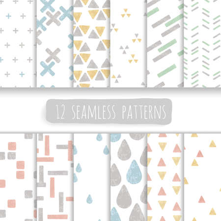 collection of seamless patterns
