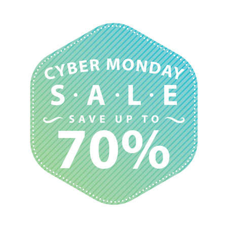 cyber monday label