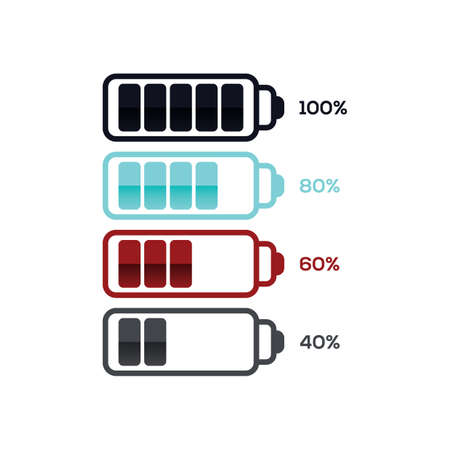 infographic battery element