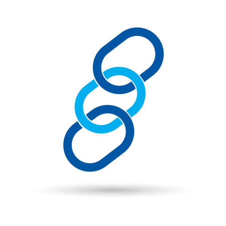 chain logo element