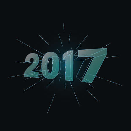 2017 happy new year greeting