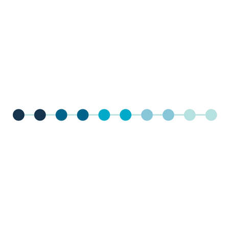 horizontal timeline infographic element