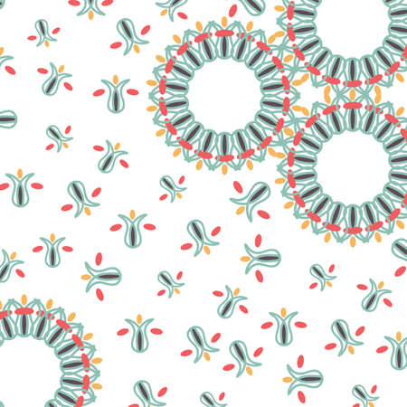 abstract native background