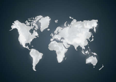 world map design