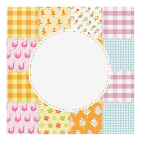 patchwork quilt pattern design