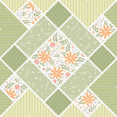 patchwork quilt pattern design