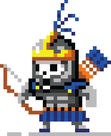 pixel art gaming character