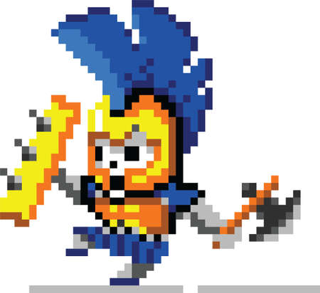 pixel art gaming character