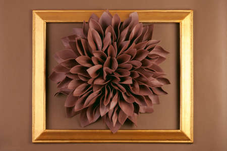 Large Giant Paper Flowers made from corrugated paper and EVAの写真素材