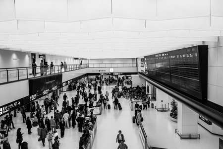 Narita International Airport | Arrival Hallのeditorial素材