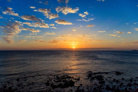 Sunset, Gran Canaria Island, Spain の写真素材