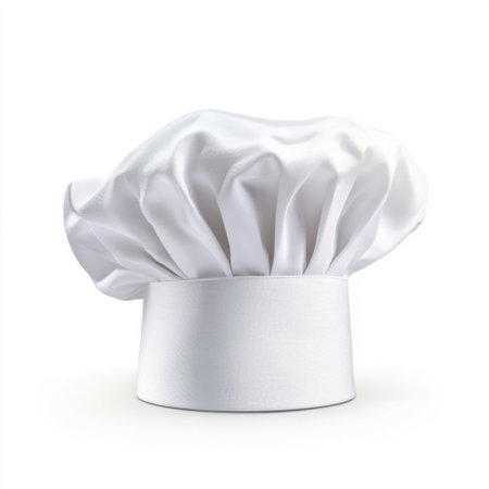 Chef's Hat isolated on white backgroundの素材