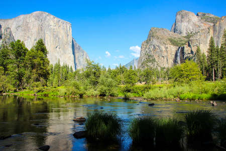 Beautiful landscape view of river in canadaの写真素材