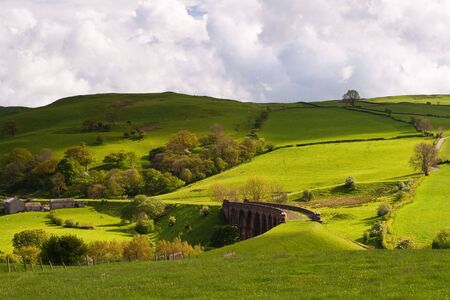Lowgill - old viaduct in Great Britainの写真素材