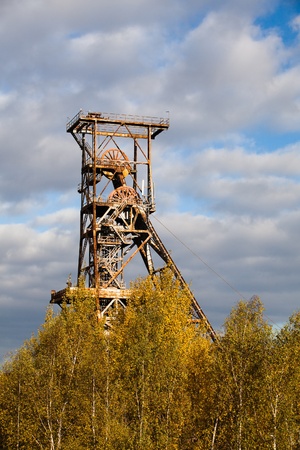 Old industry-Coal Mineの写真素材