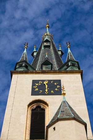 Detail of St.Stephen church in Prague
