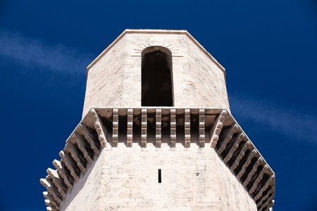 The ancient church Saint Lauren of Marseilles in Franceの写真素材