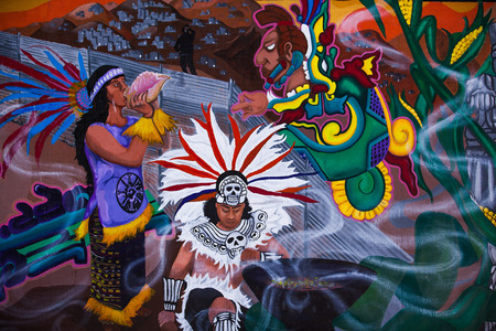 SAN FRANCISCO,USA-JUNE 7,2011 Graffiti captured on a San Francisco buildingのeditorial素材