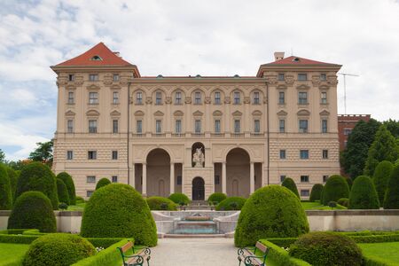 Cernin palace in Prague, Ministry of Foreign affairsのeditorial素材