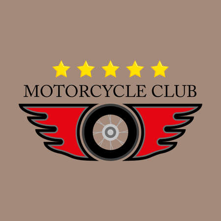 Motorcycle Club Logo Vector on white background.
- EPS10 file format.のイラスト素材