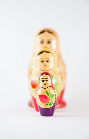 Russian Dolls familyの写真素材