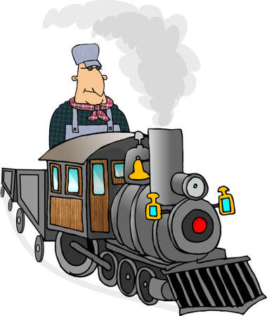 Train engineerの写真素材