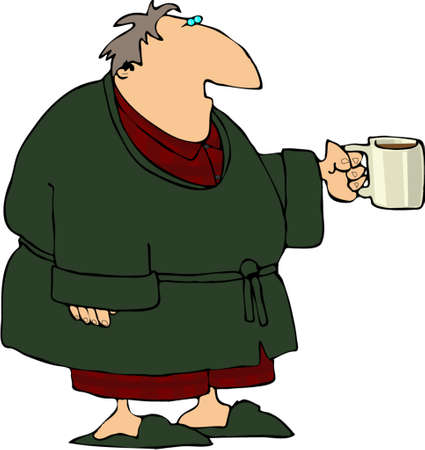 Morning Coffeeのイラスト素材