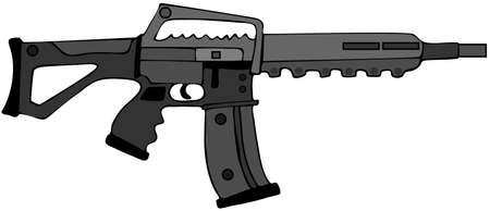 Assault rifleの写真素材