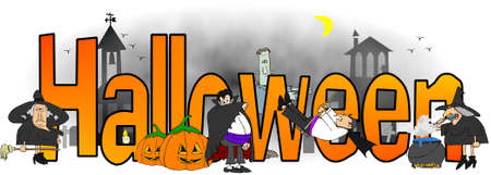 Halloweenの写真素材