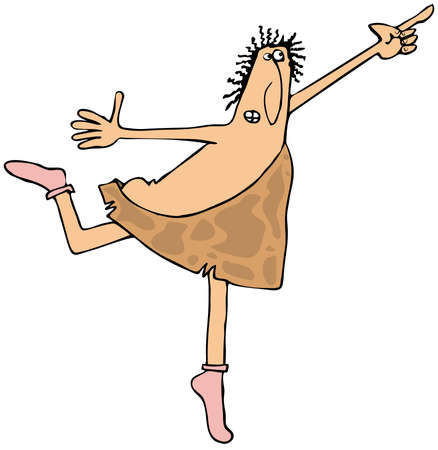 Neanderthal balletの写真素材