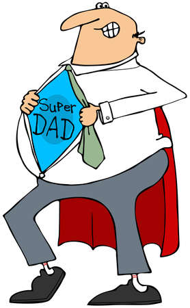 Super Dadの写真素材