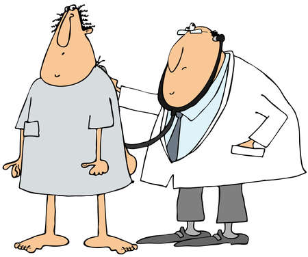 Doctor and patientの写真素材