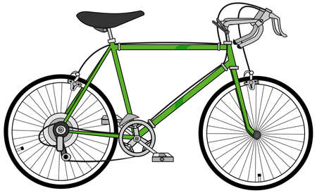 Ten speed bicycleの写真素材