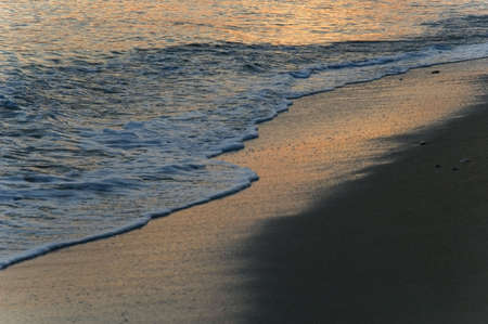 Sea, wave and beachの写真素材