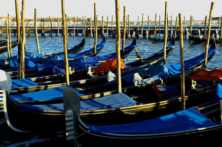 Gondola in Veneziaの写真素材