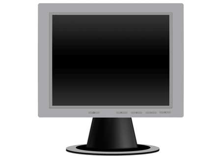 LCD monitorの写真素材